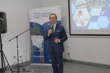 Marszałek Województwa Podkarpackiego Władysław Ortyl w czasie wystąpienia