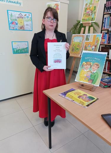  Poetka, nauczycielka języka polskiego i plastyki Katarzyna Tercha-Frankiewicz