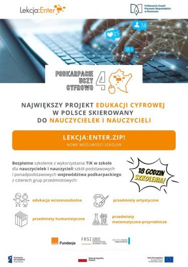 Największy projekt edukacji cyfrowej w Polsce.  