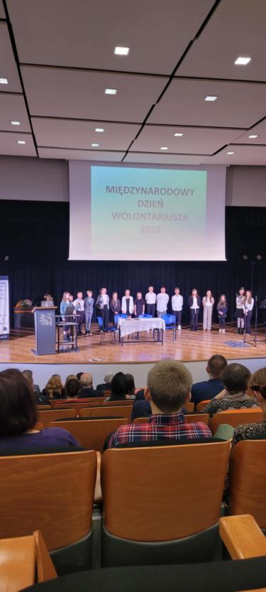 Uroczyste obchody Międzynarodowego Dnia Wolontariusza