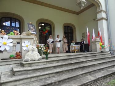 Kierownik jasielskiej Filii,Dyrektor i Bibliotekarka MSCKZiU w Jaśle witają uczestników