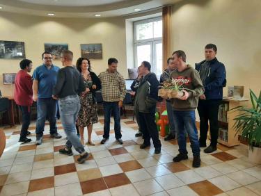  Uczestnicy Warsztatów Terapii Zajęciowej  w Krośnie 
