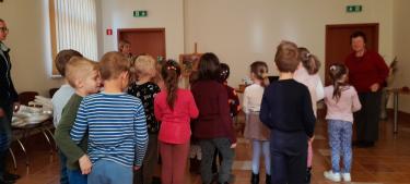 Przedszkolaki z Niepublicznego Integracyjnego Przedszkola „Motylek”  w Krośnie