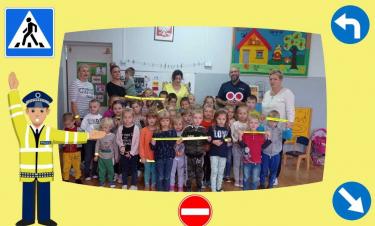Zdjęcie grupowe przedszkolaków w Ustjanowej Górnej