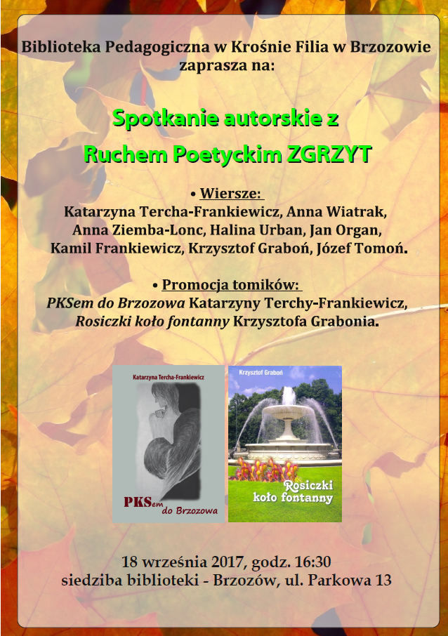 plakat  zgrzyt
