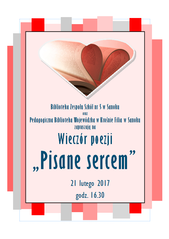 plakat wieczor poezji sanok